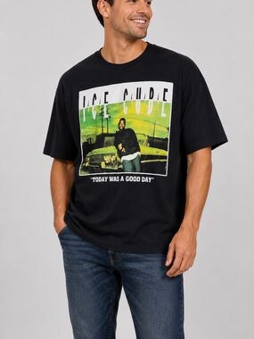 Ice Cube T-Shirt White 3XL Rap Hip Hop 80's 90's
